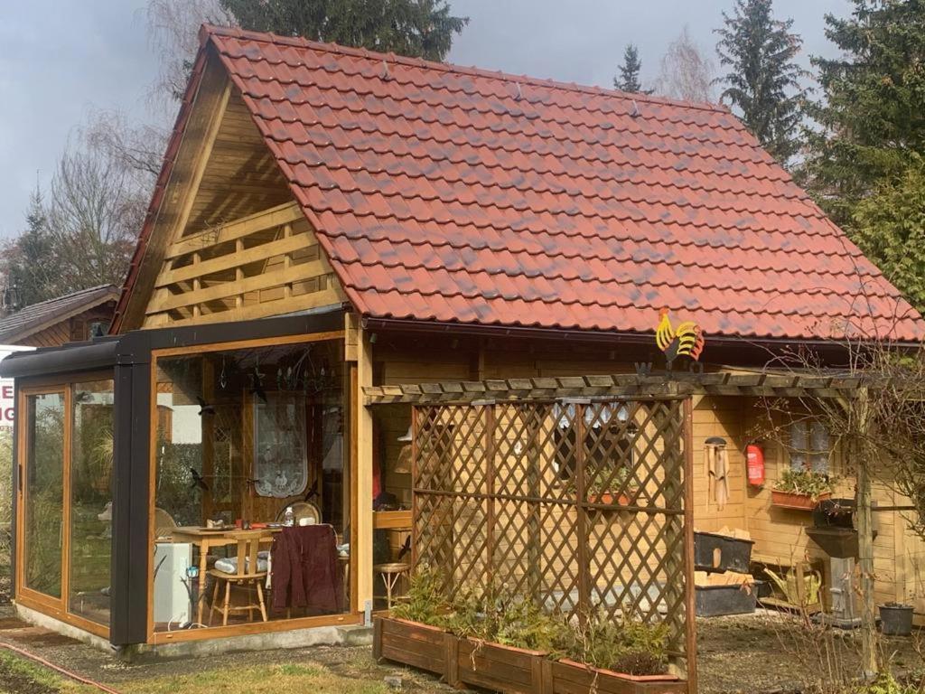 Holzhaus Mit Direktem Wasserzugang In Berlin-Koepenick Buitenkant foto